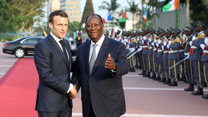 France president and ivory Coast president